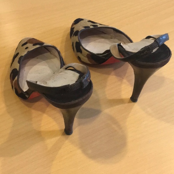 Louboutin Stiletto Heels Leopard Print - Picture 7 of 7